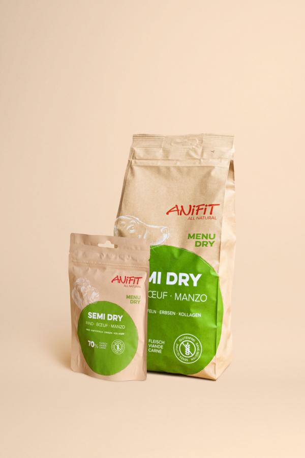 Halbfeuchtes Hundefutter mit CH Rindfleisch